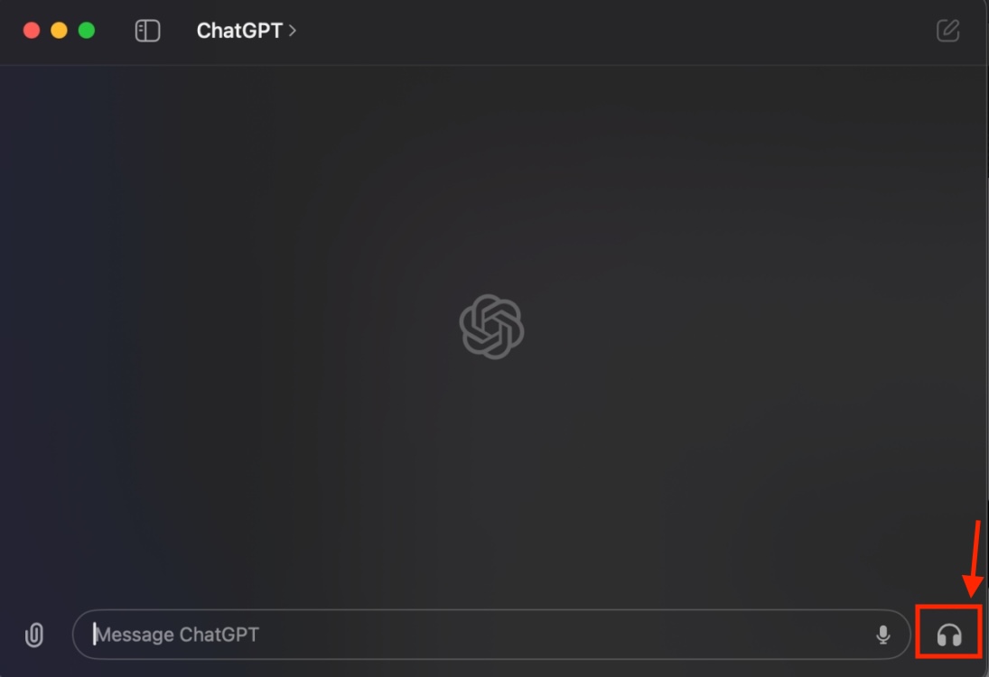 How to Get and Use ChatGPT macOS App 10 Voice Mode in ChatGPT macOS app